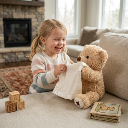 Peek-A-Boo-Teddy - Interactive Plush Toy