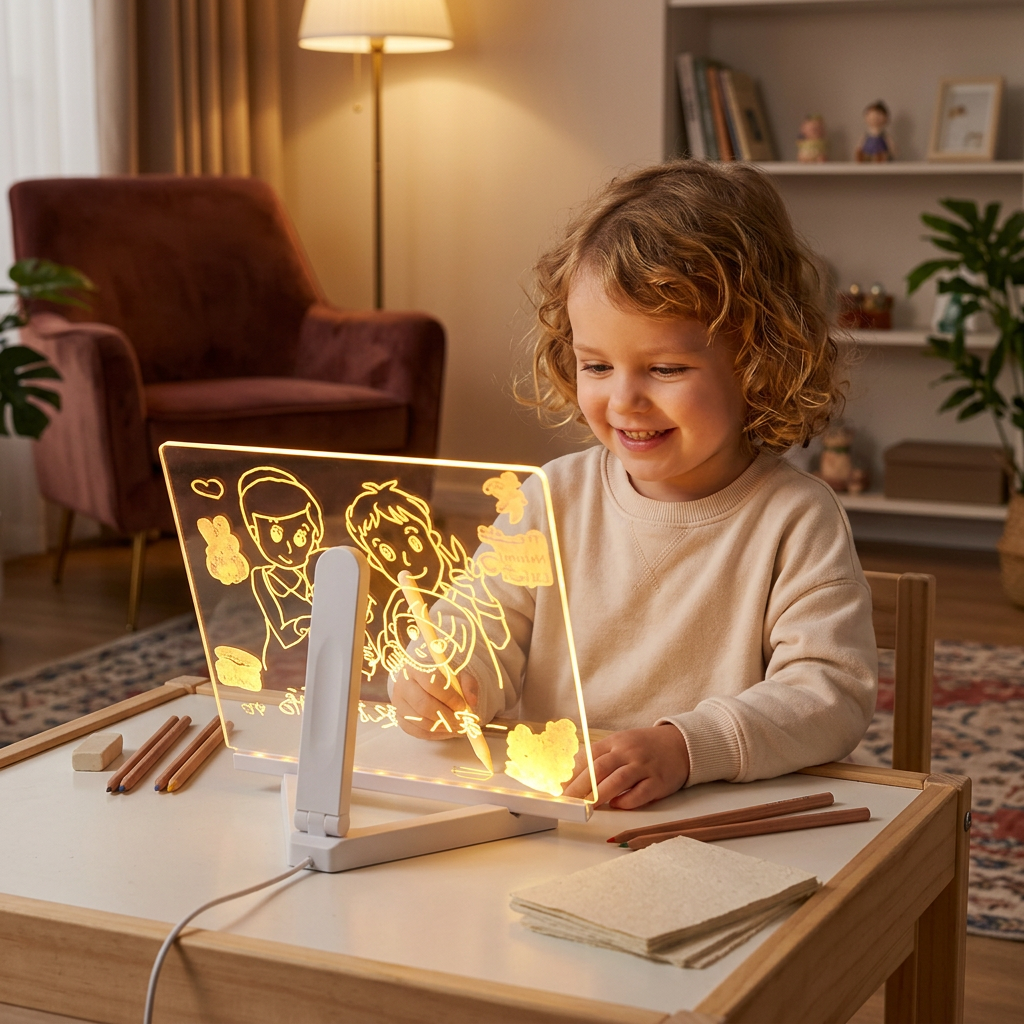 Kids LED Drawing Lamp