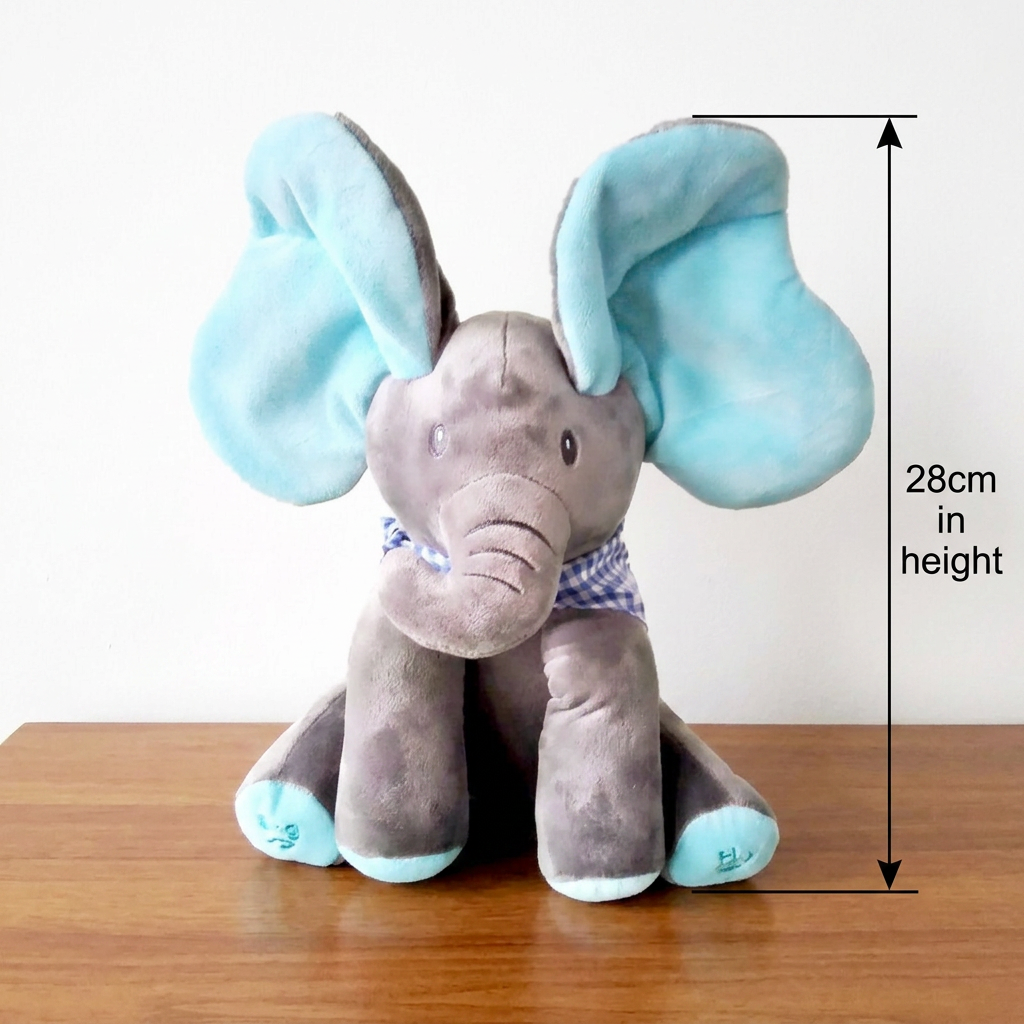 Peek-A-Boo-Elephant - Interactive Plush Toy