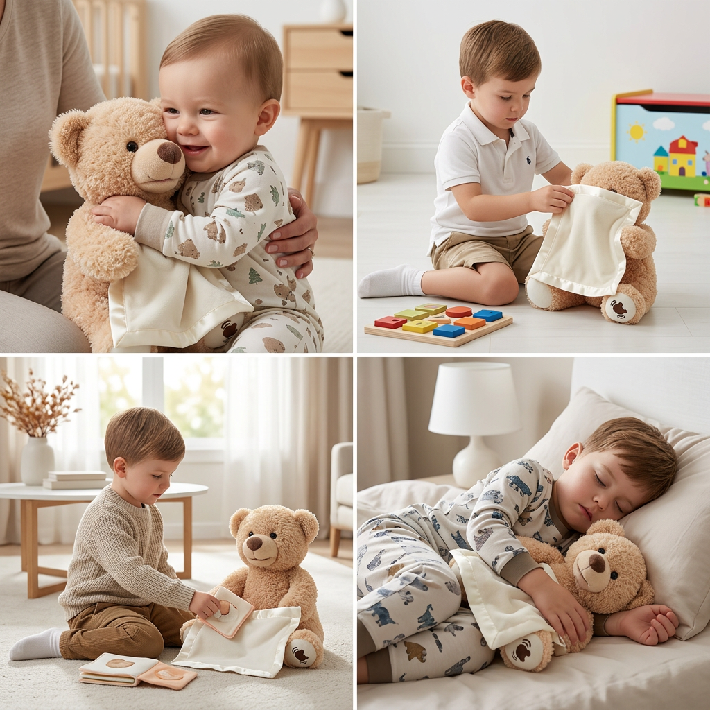 Peek-A-Boo-Teddy - Interactive Plush Toy