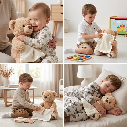 Peek-A-Boo-Teddy - Interactive Plush Toy