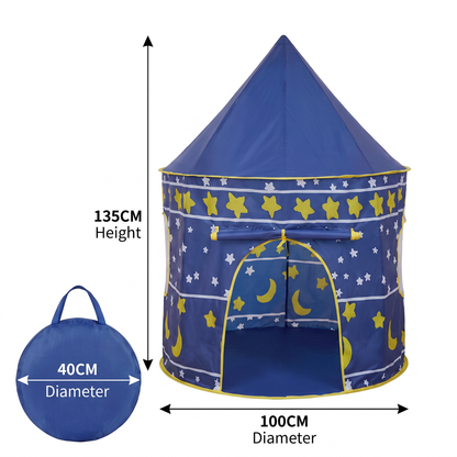 Starry Sky Kids Play Tent – Magical Castle for Little Adventurers (Indoor & Outdoor)