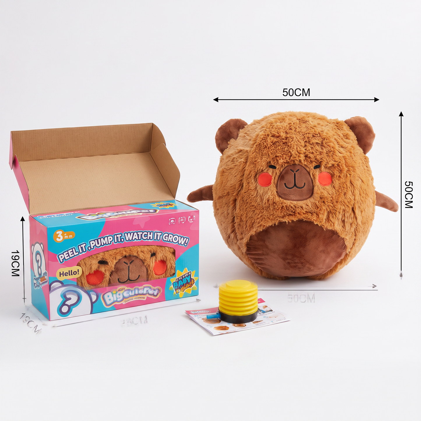 Inflatable Plush Hopping Animal for Kids – Bouncy Fun Toy