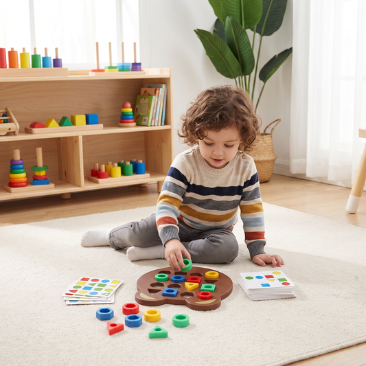 Color & Shape Matching Game for Kids – Interactive Learning Toy