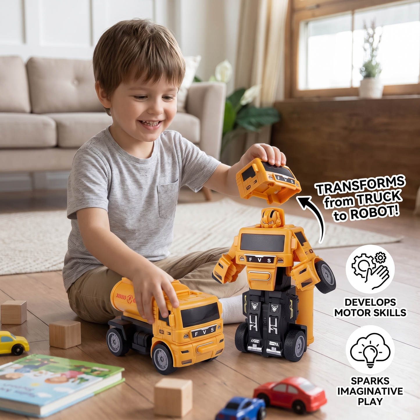 TransformerTruck kids toy