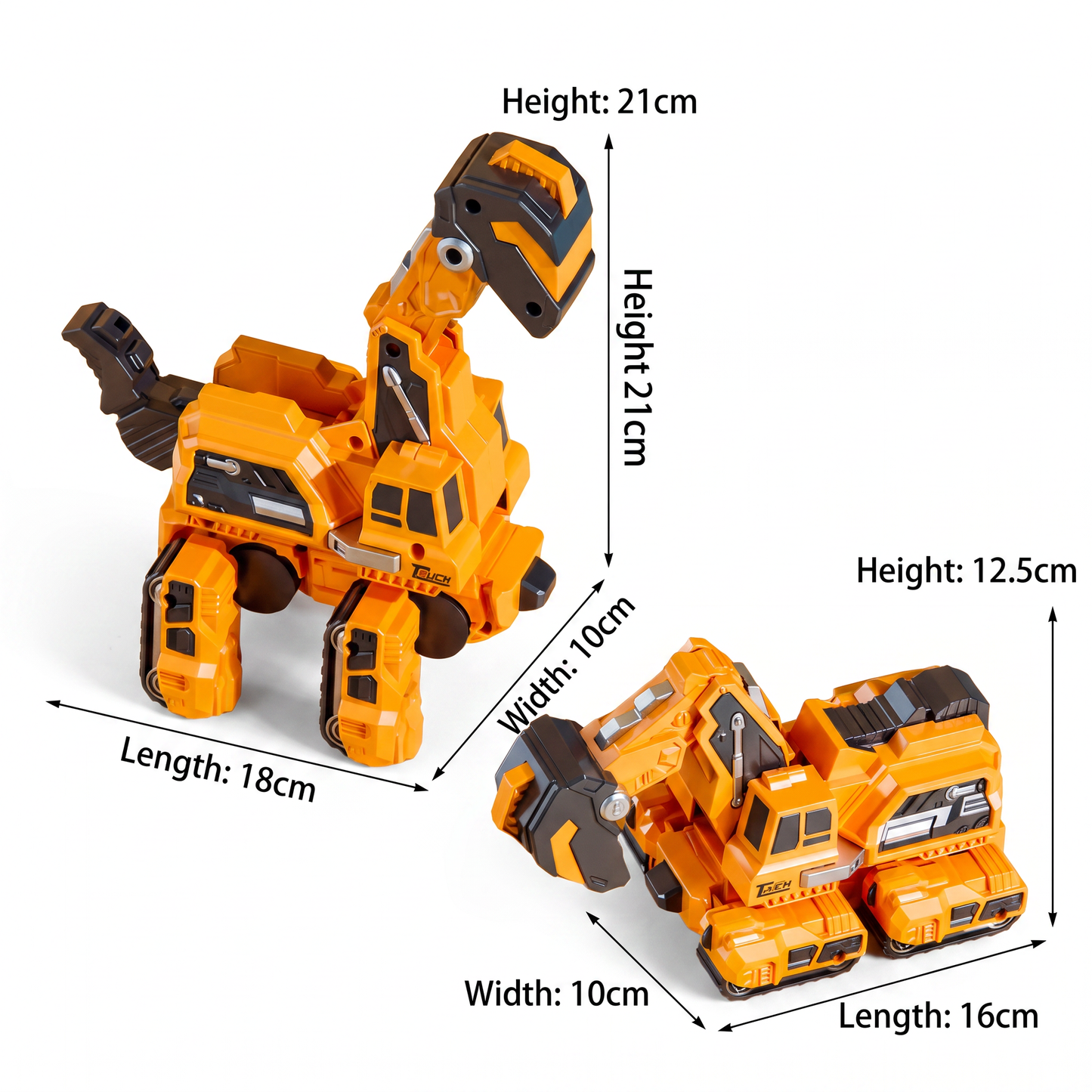 Transforming Dinosaur Cars
