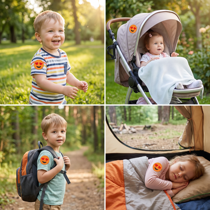 Natural mosquite repellent stickers for kids and babies (100pcs)