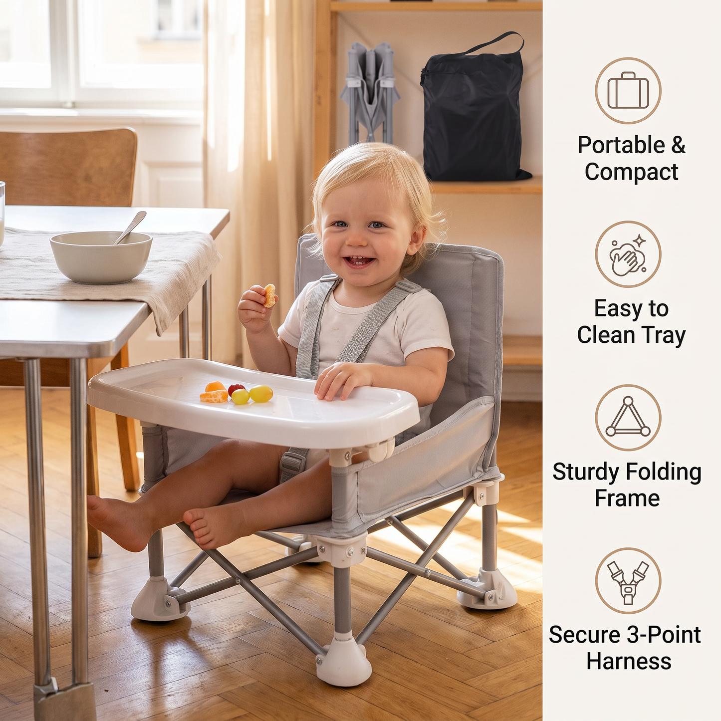 TinyCamper - Portable Camping Chair for Toddlers