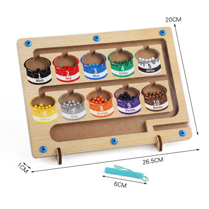 3-piece Montessori Learning & Puzzle Activity Set for Kids