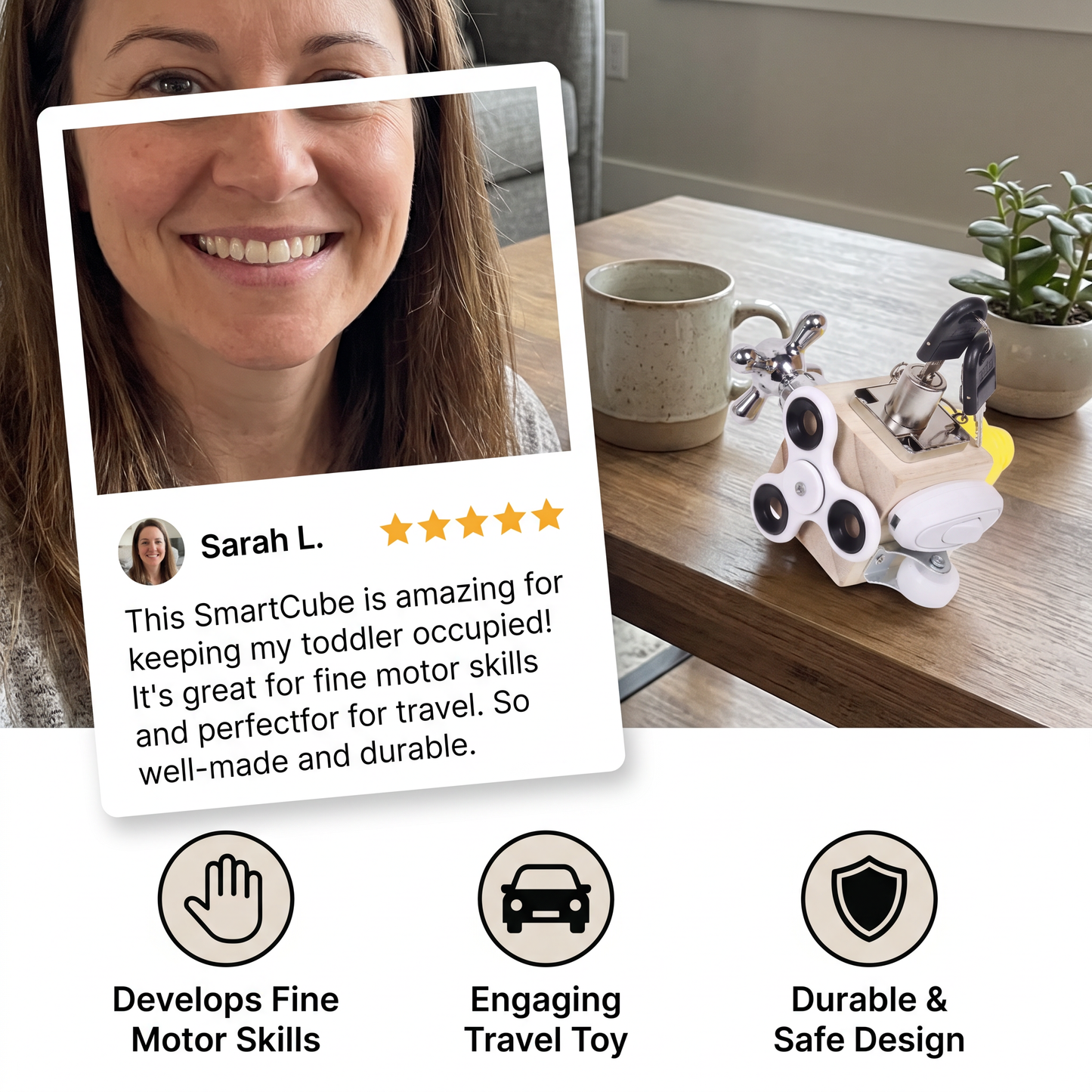SmartCube - Montessori Activity Cube