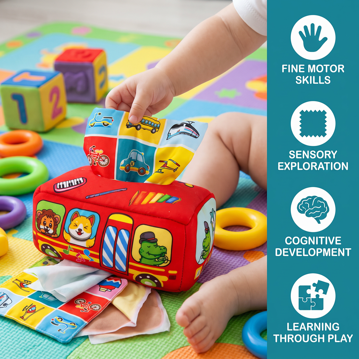 Magical Tissue Box – Toy for Little Hands