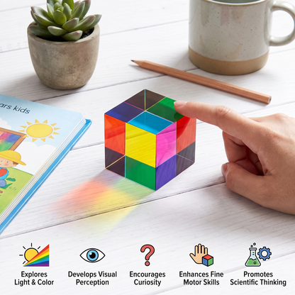 Colour Mixing Prism Cube