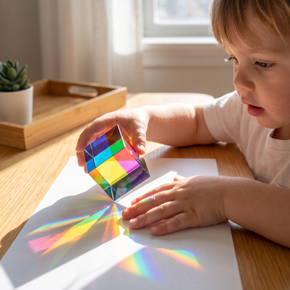 Colour Mixing Prism Cube