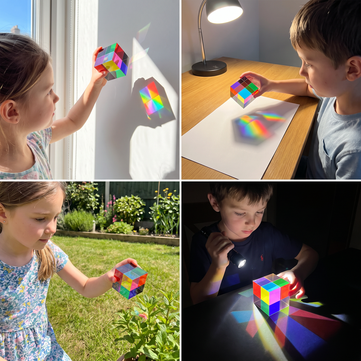 Colour Mixing Prism Cube