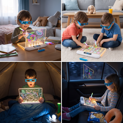 Glow Art Drawing Board