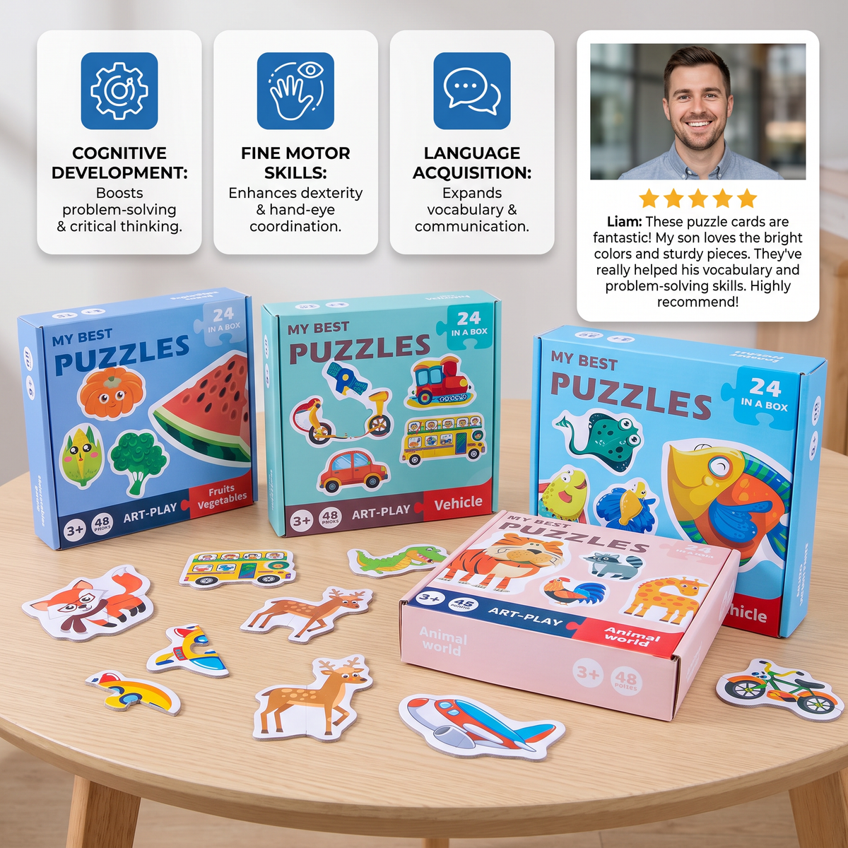 Smart Puzzle Cards