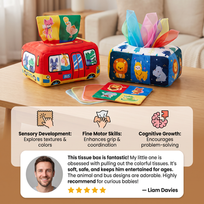 Magical Tissue Box – Toy for Little Hands