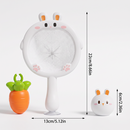 Self-Luminous Bath Toy with Landing Net
