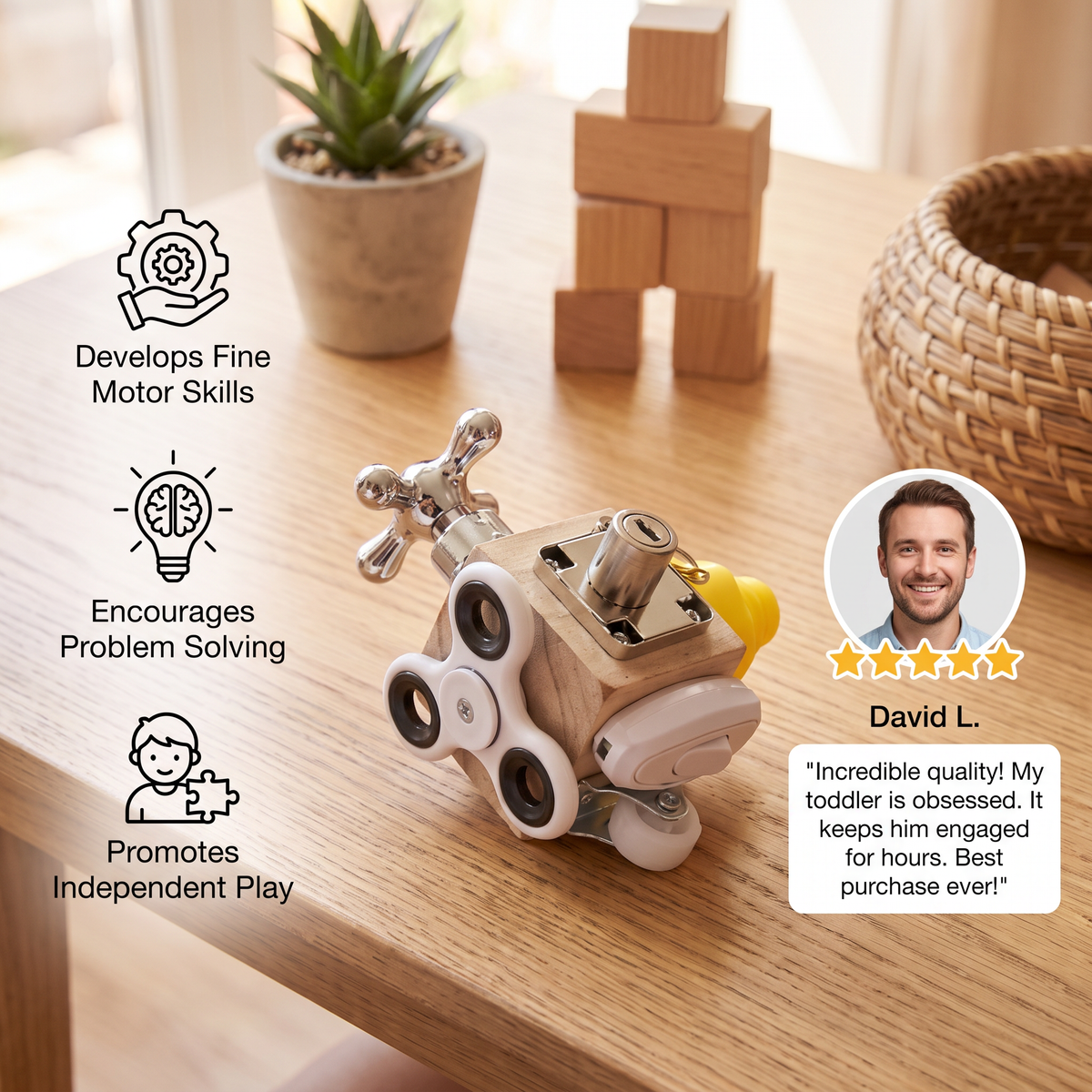 SmartCube - Montessori Activity Cube