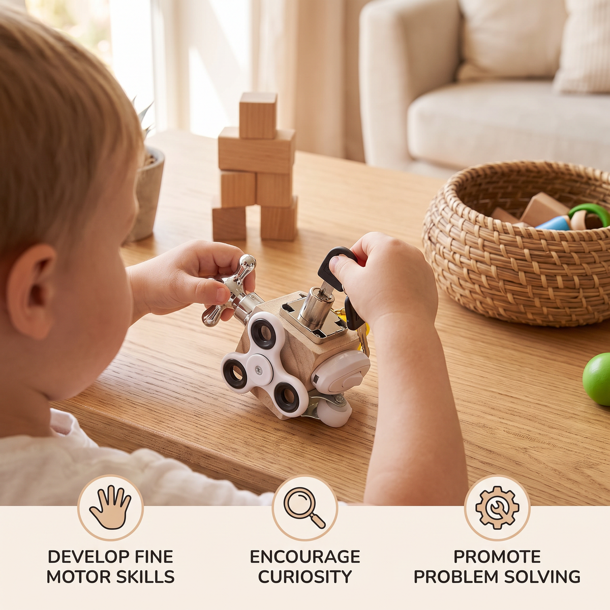 SmartCube - Montessori Activity Cube