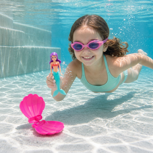 Magical mermaid water toy