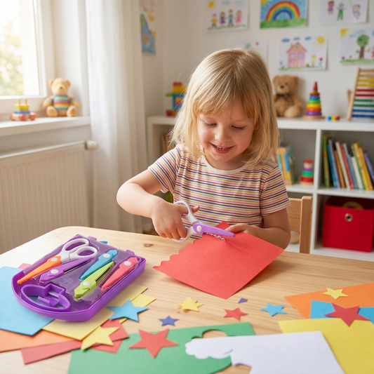 Safe Craft Scissor and Punch Kids Set