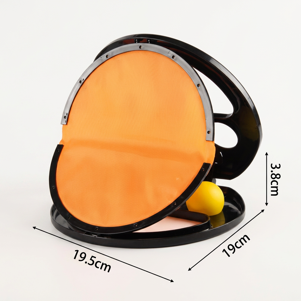 Parent-child outdoor sports elastic popular children's fitness hand-grabbing ball racket hand-grabbing ball fashionable and light wholesale