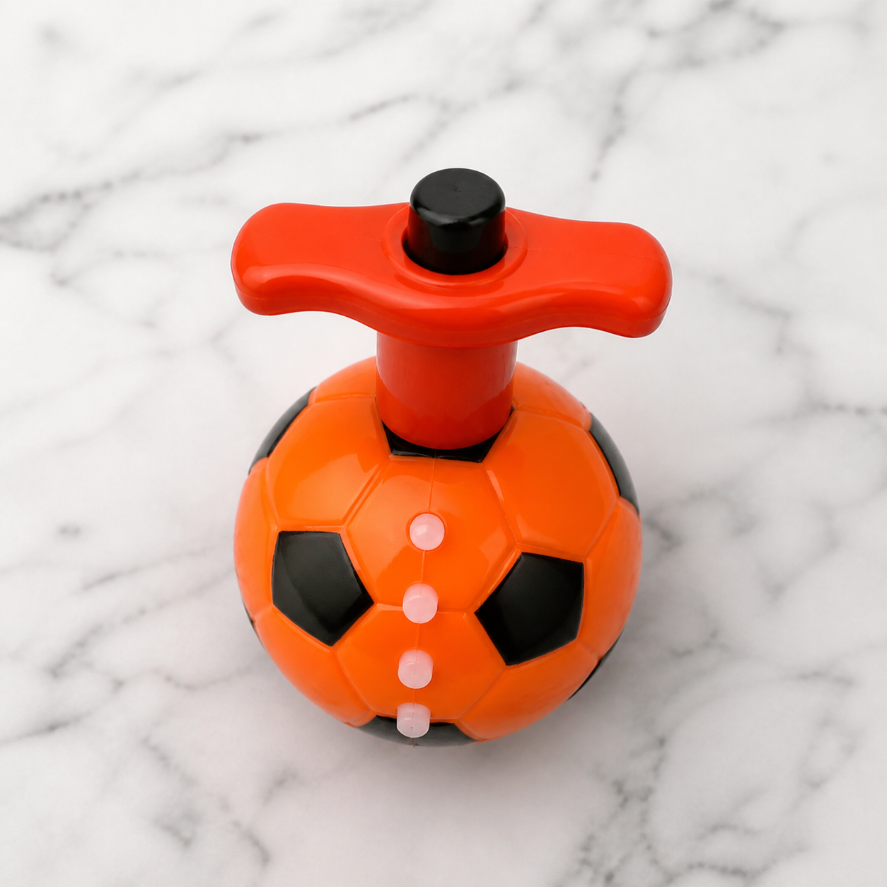 Luminous LED football spinning top Toy