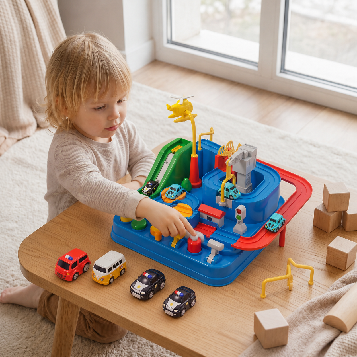 Educational vehicle skill game for children