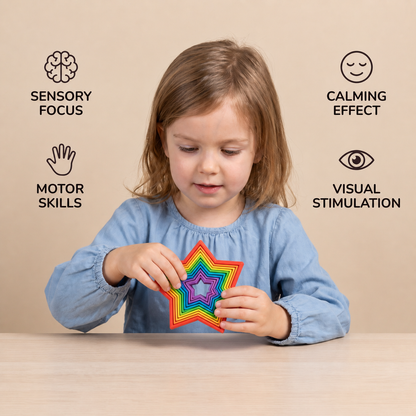 Twinkle Star Fidget – A Sensory Play Experience