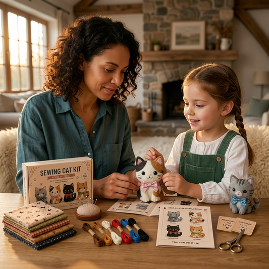 DIY Plush Sewing Kit – Make Your Own Cute Character