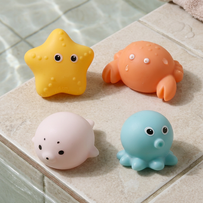 Glowing bath animals