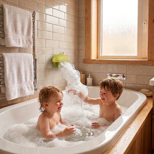 Dino Bubble Buddy – A Splash of Fun in Every Bath!