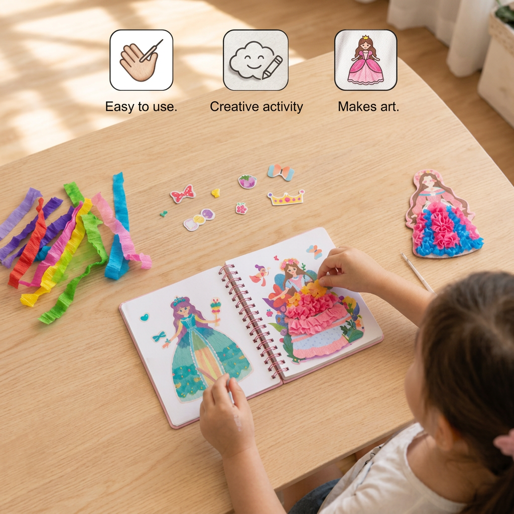 Princess Fashion Design Drawing and Craft Book