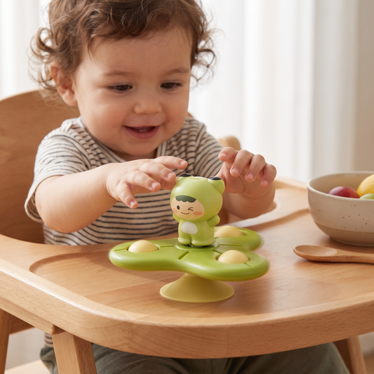 Montessori Suction Cup Spinner – Rotating Educational Toy