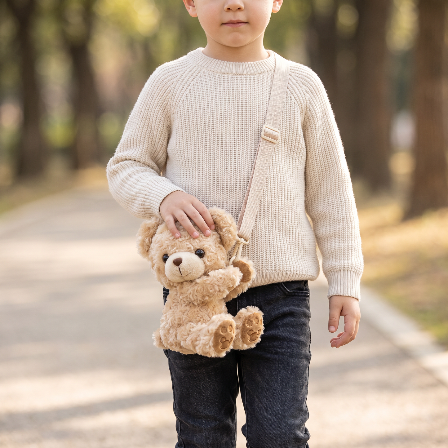 Cuddly Shoulder Bag – Your Plush Companion