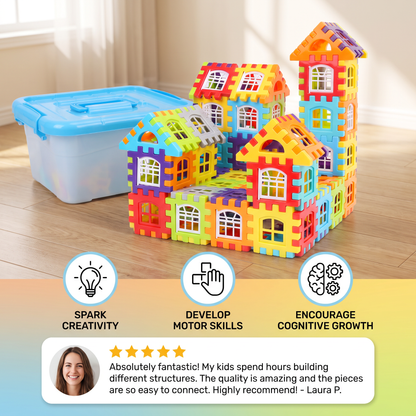 Montessori Window Building Blocks for Kids