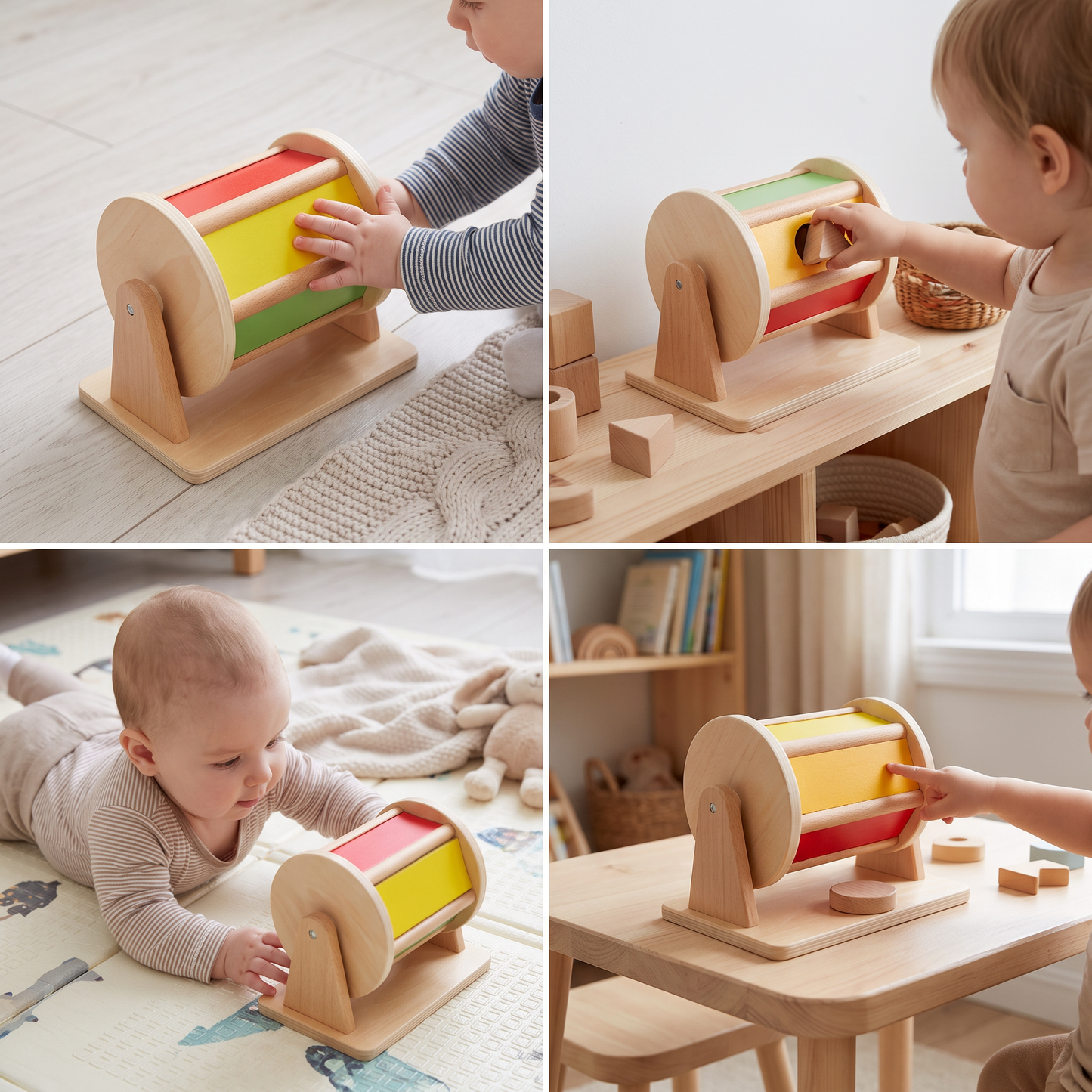 Montessori Play Wooden Box