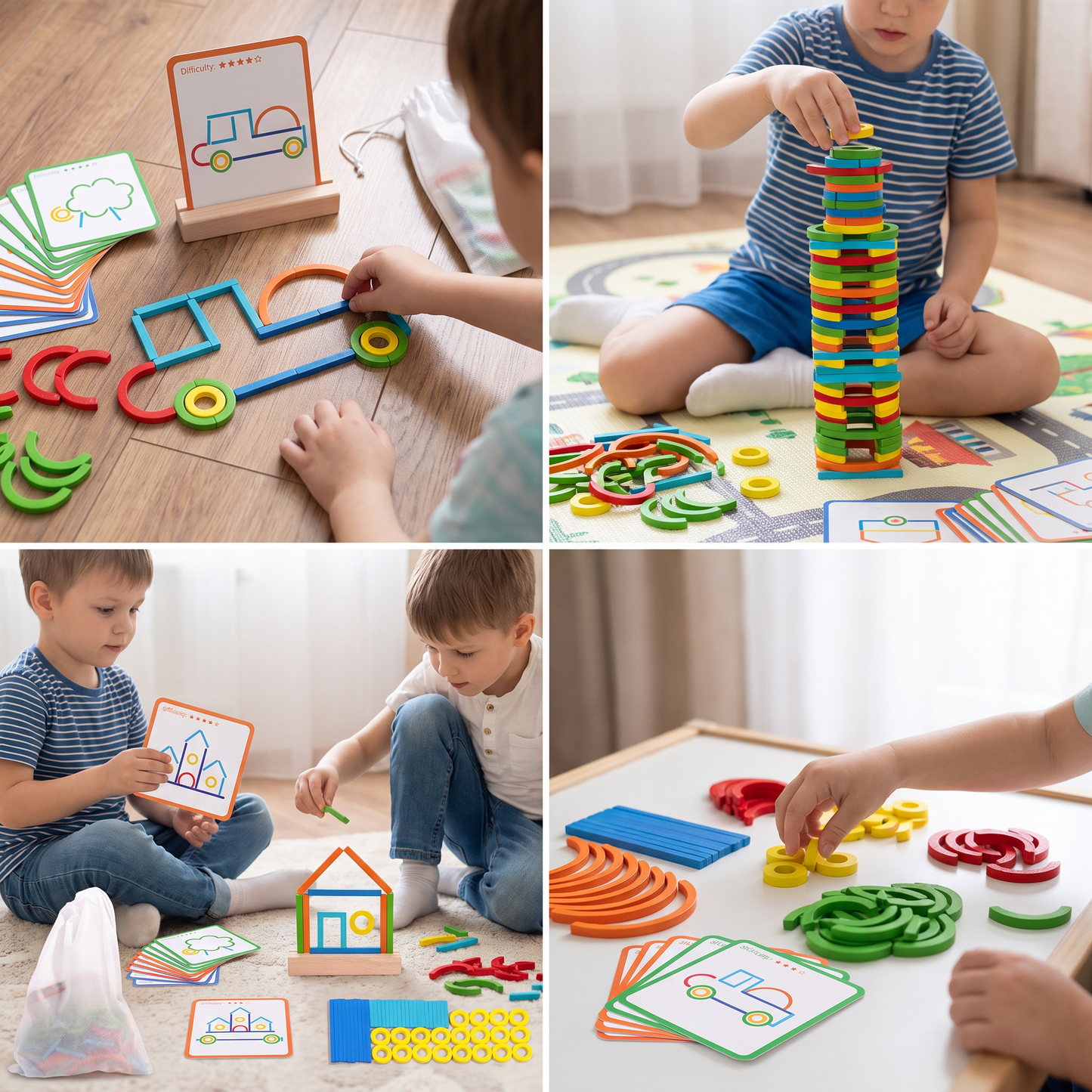 Puzzletastic Wooden Puzzle Game