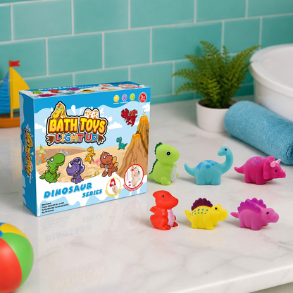 Ligth Up Dinosaur Bath Toy