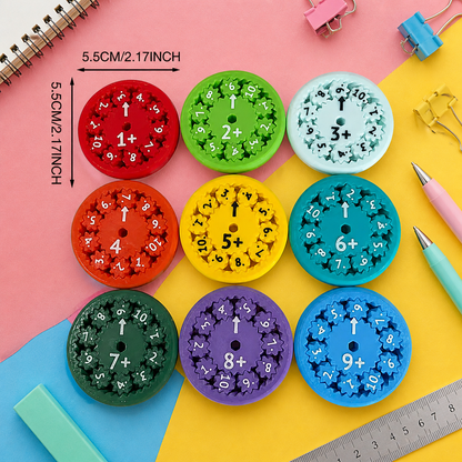 Mathematics educational game Fidget Spinner