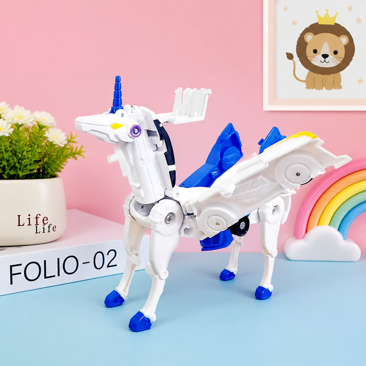 Transforming unicorn cars