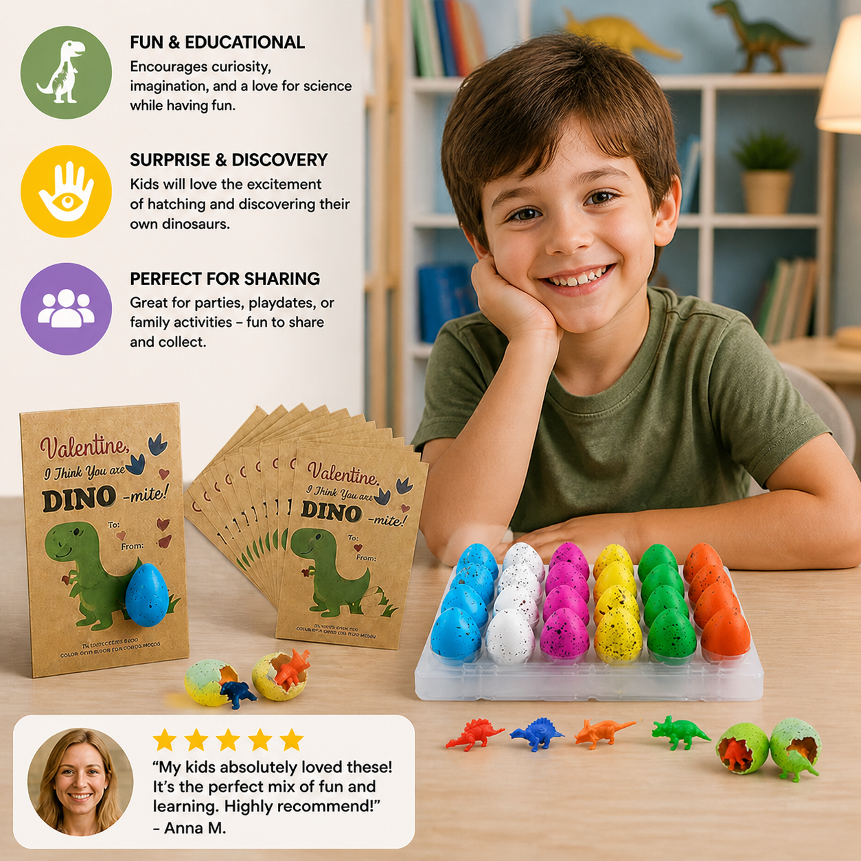 Magical dinosaur eggs to hatch yourself