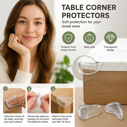 Safe Corner Protectors - Edge Protection for Little Ones