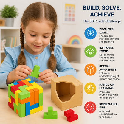 Brainy Blocks - 3D Puzzle for Kids