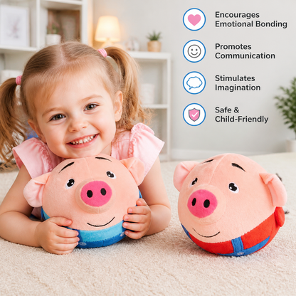 Bouncing Fun Piggy Ball | Perfect for Playtime – Interactive Toy Ball