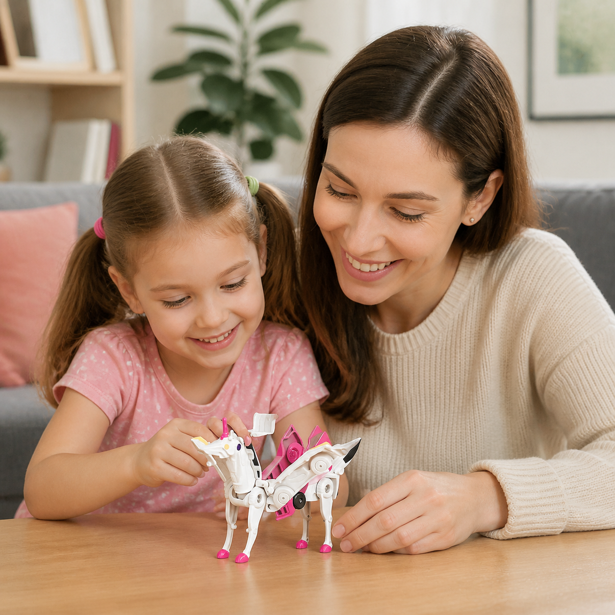 Transforming unicorn cars