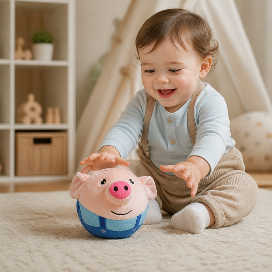 Bouncing Fun Piggy Ball | Perfect for Playtime – Interactive Toy Ball