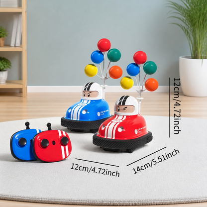 Bumper cars with skid function