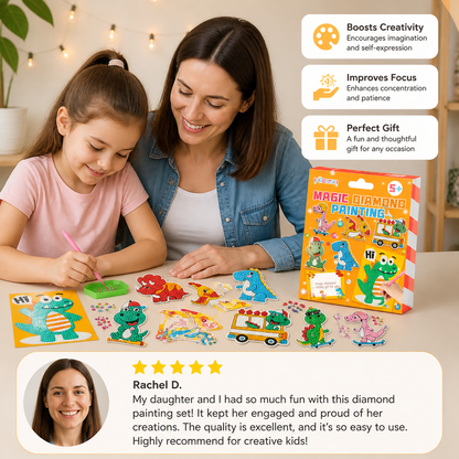 Sparkling Diamond Mosaic Kit – Creative Crafting Fun